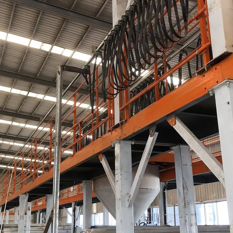 Exploring the process of gypsum hollow wall board production line