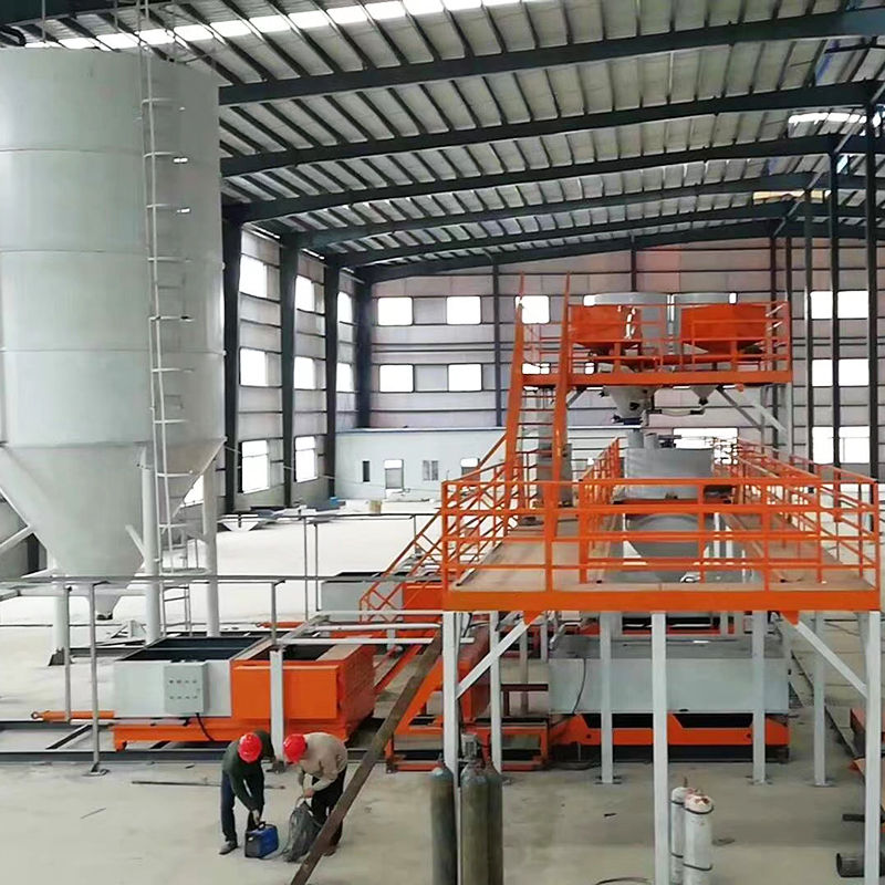 Automated Gypsum Wall Panel Production Line